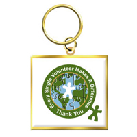 Volunteer Key Chain